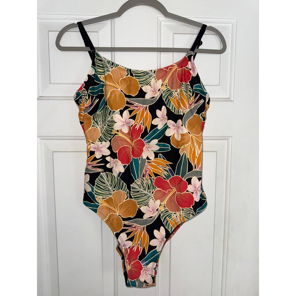 Hurley Women's One Piece SwimSuit, Caribbean Dreaming - size M - SW4 - Picture 3 of 11
